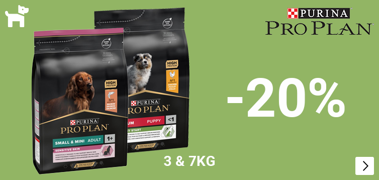 ProPlan 3 en 7kg -20% DOG